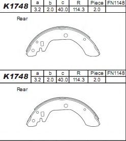 Set saboti frana