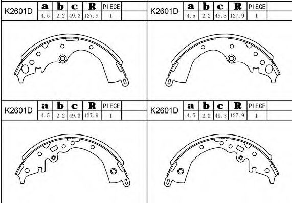 Set saboti frana