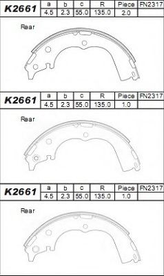 Set saboti frana