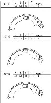 Set saboti frana