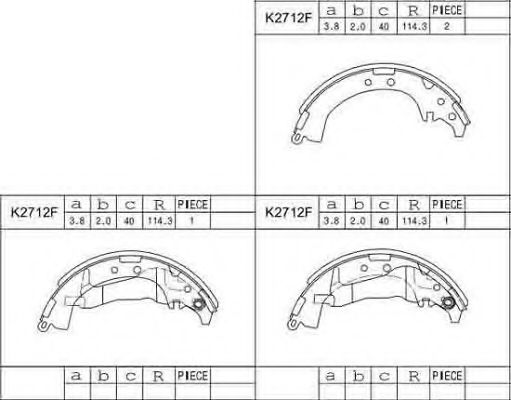 Set saboti frana