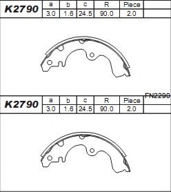 Set saboti frana