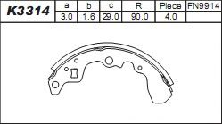 Set saboti frana