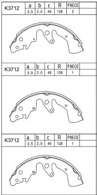 Set saboti frana