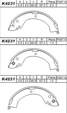 Set saboti frana