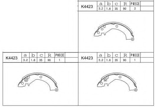 Set saboti frana