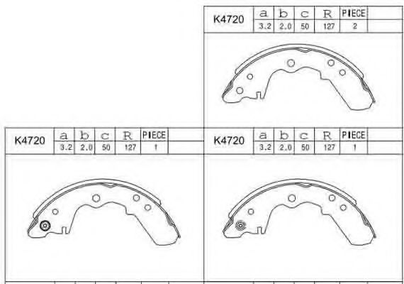 Set saboti frana