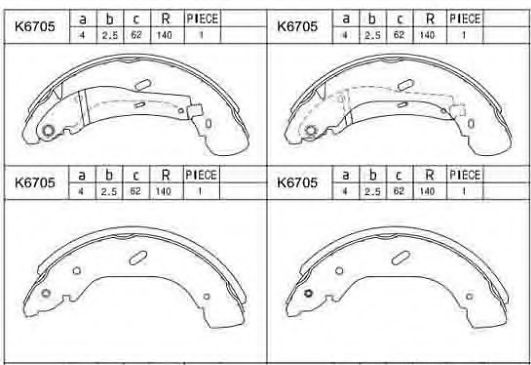 Set saboti frana