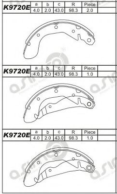 Set saboti frana