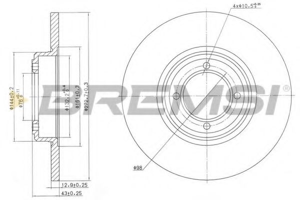 Disc frana