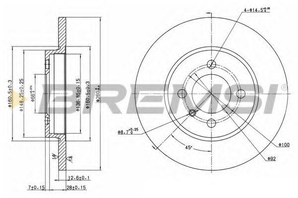 Disc frana