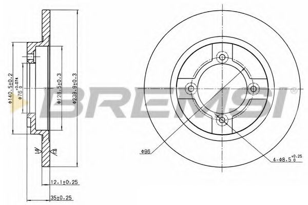 Disc frana