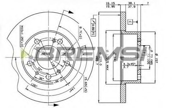 Disc frana