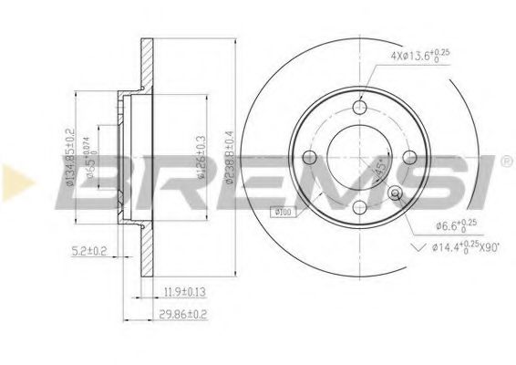 Disc frana