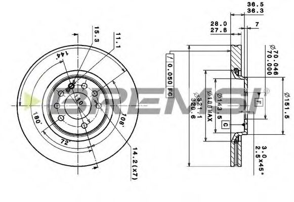 Disc frana