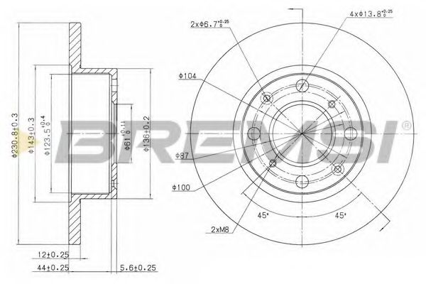 Disc frana