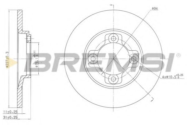 Disc frana