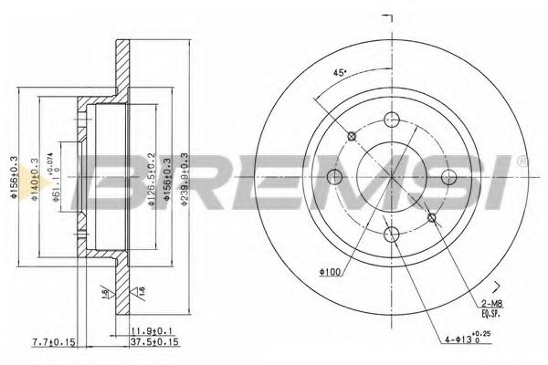 Disc frana