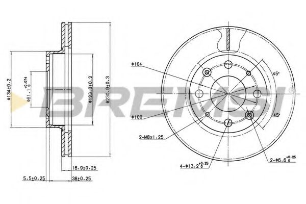 Disc frana