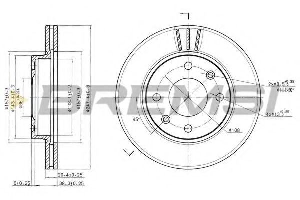 Disc frana