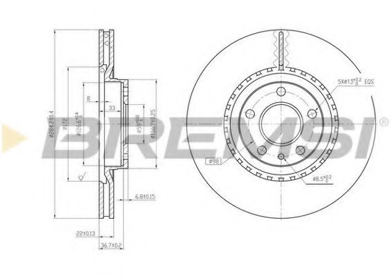 Disc frana