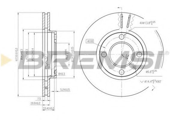 Disc frana