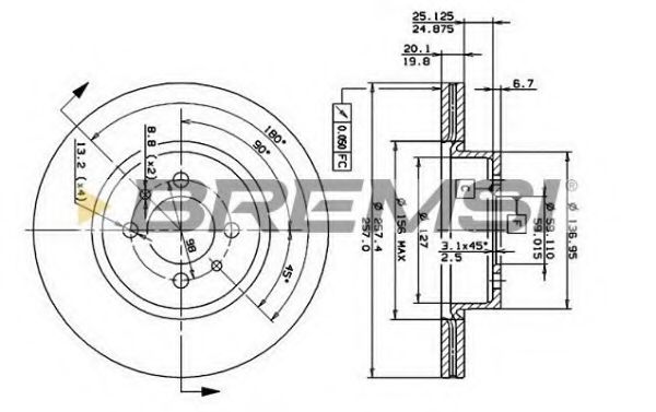 Disc frana