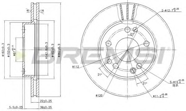 Disc frana