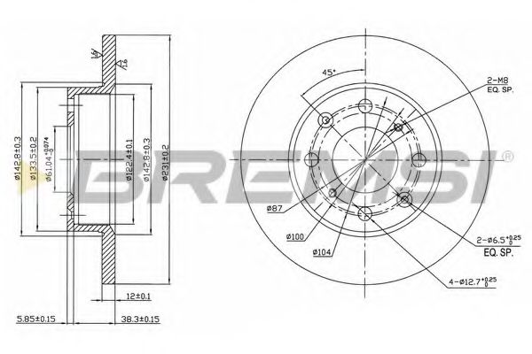 Disc frana