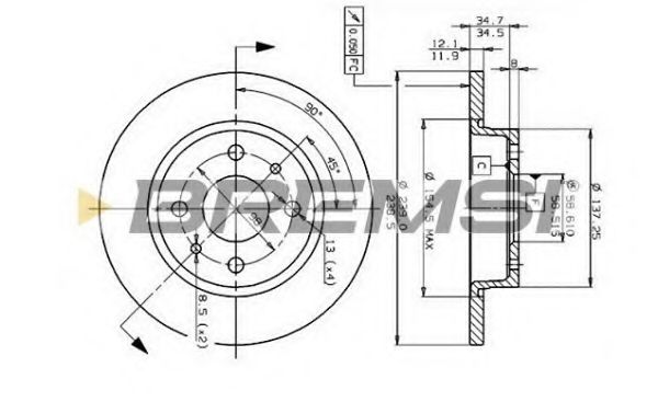 Disc frana