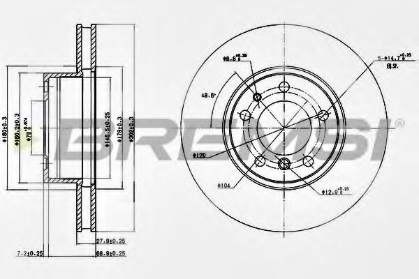 Disc frana