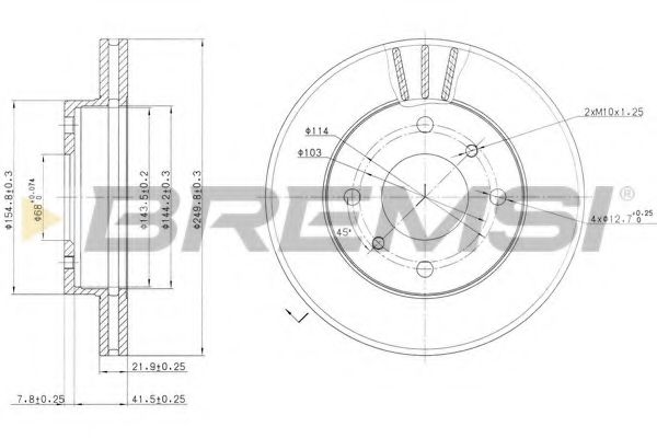 Disc frana