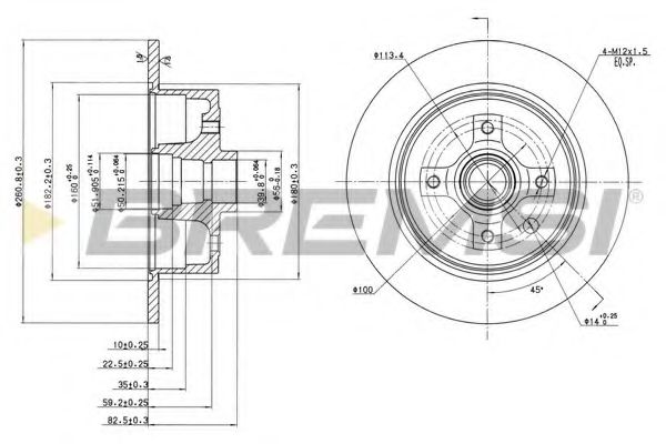 Disc frana