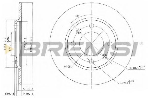 Disc frana