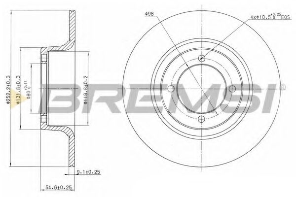 Disc frana