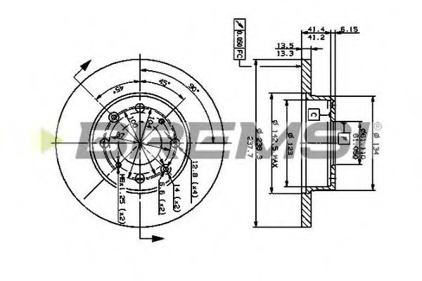 Disc frana