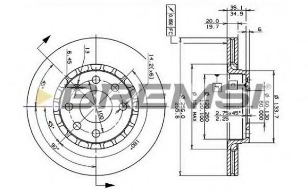 Disc frana