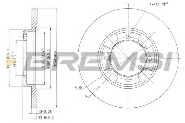 Disc frana