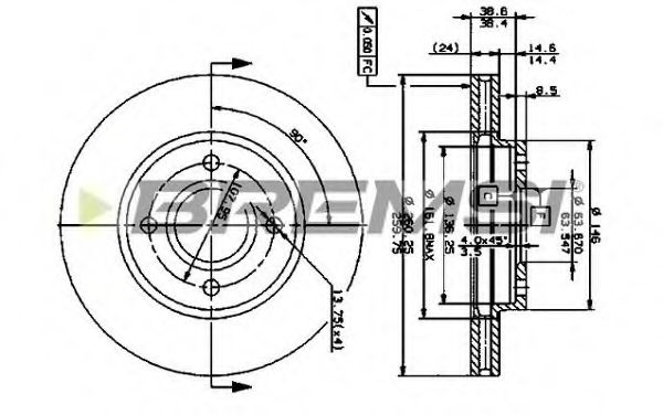 Disc frana