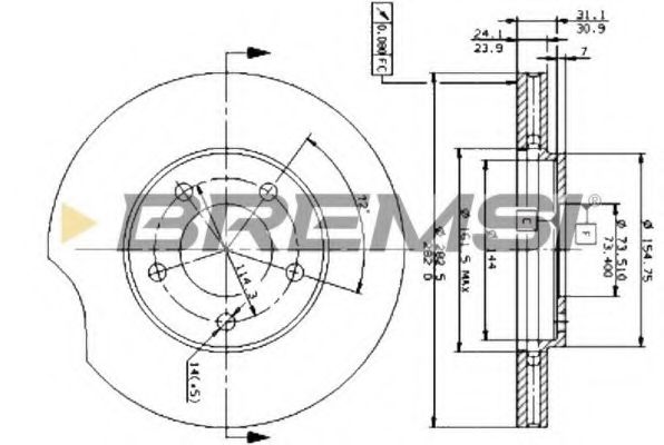 Disc frana