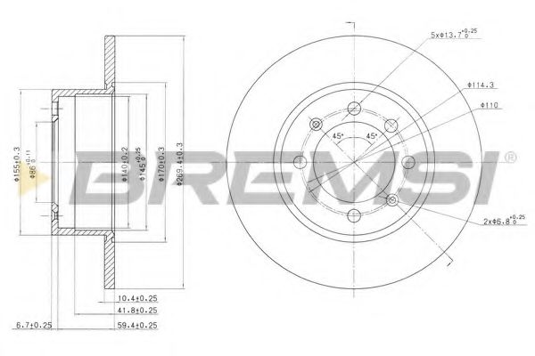 Disc frana