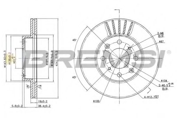 Disc frana