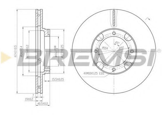 Disc frana