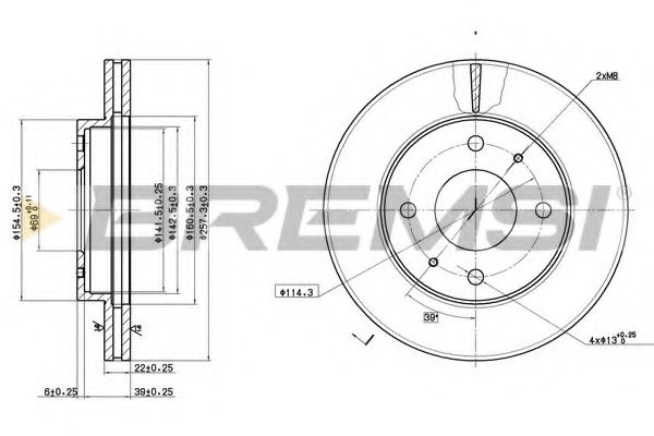 Disc frana