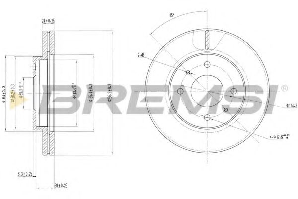 Disc frana