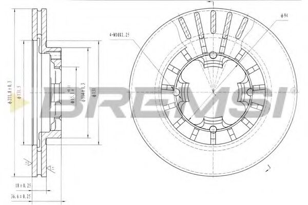 Disc frana