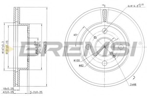 Disc frana