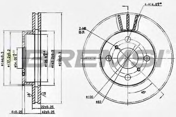 Disc frana