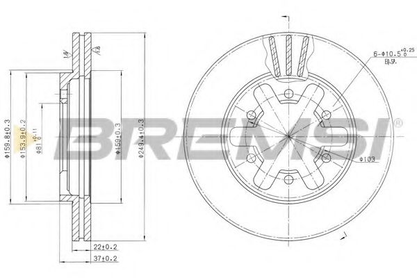 Disc frana