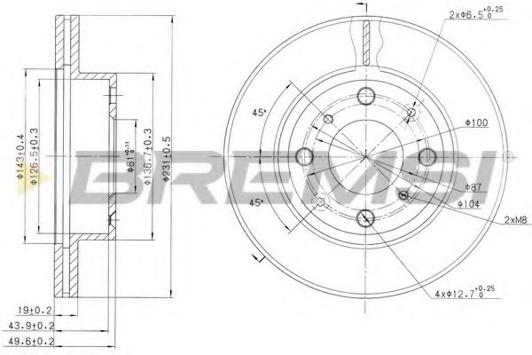 Disc frana